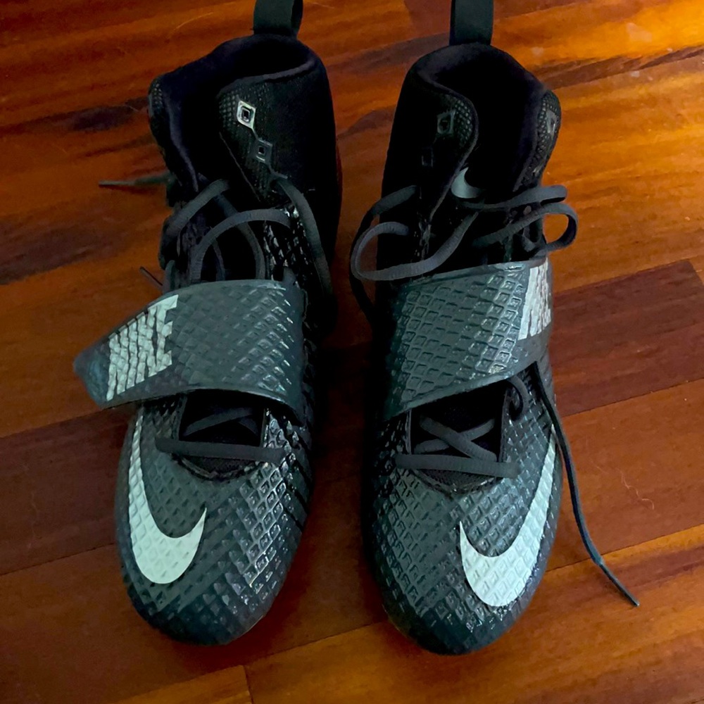 Nike Lunar Beast Football Cleats 10.5 black
